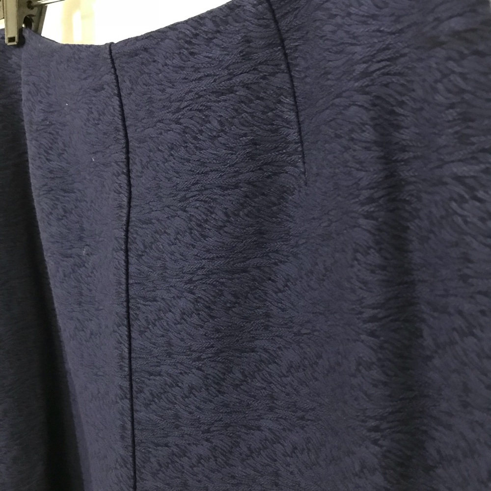 CAbi Blue Embossed Skirt - Picture 6 of 8
